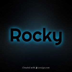 Rocky-jvesign-name-styler-name